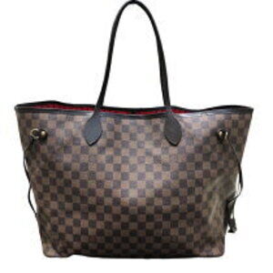 Louis Vuitton Neverfull Damier Leather Tote Bag